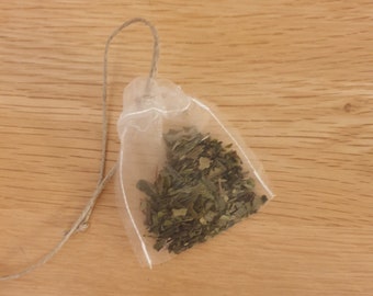 Sachet à thé ou à infusion compostable