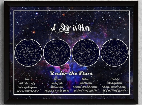 Star Chart On A Date