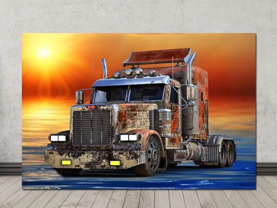toddler semi truck