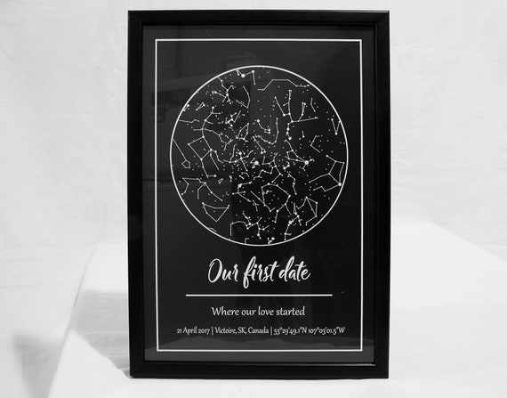 Framed Star Chart