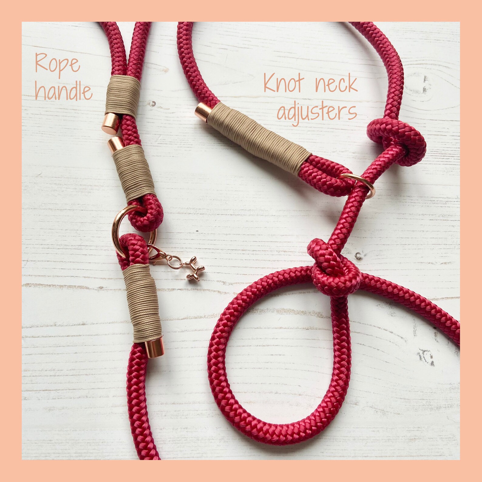 Design your dog's slip lead custom made made to order Etsy