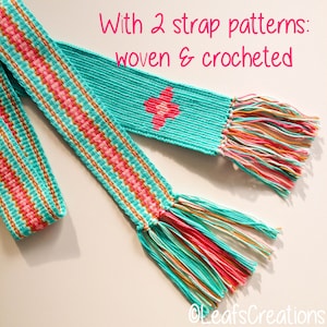 Crochet pattern Mochila bag with flowers Mochila crochet pattern Tapestry crochet pattern English & Dutch image 3