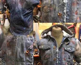 Post apocalyptic wasteland jacket