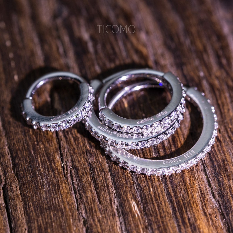 Cartilage Hoop Small Hoop Earring Helix Tiny Hoop Earring Etsy