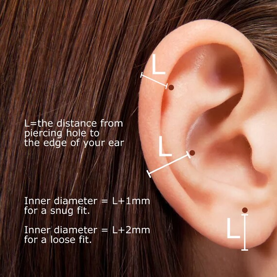 Small sale daith hoop