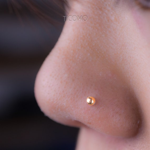 magnetic nose ring hoop