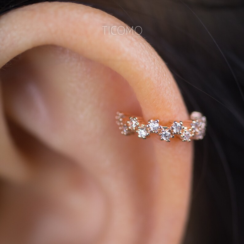 Cartilage Hoop Small Hoop Earring Helix Hoop Tiny Hoop Earring Etsy