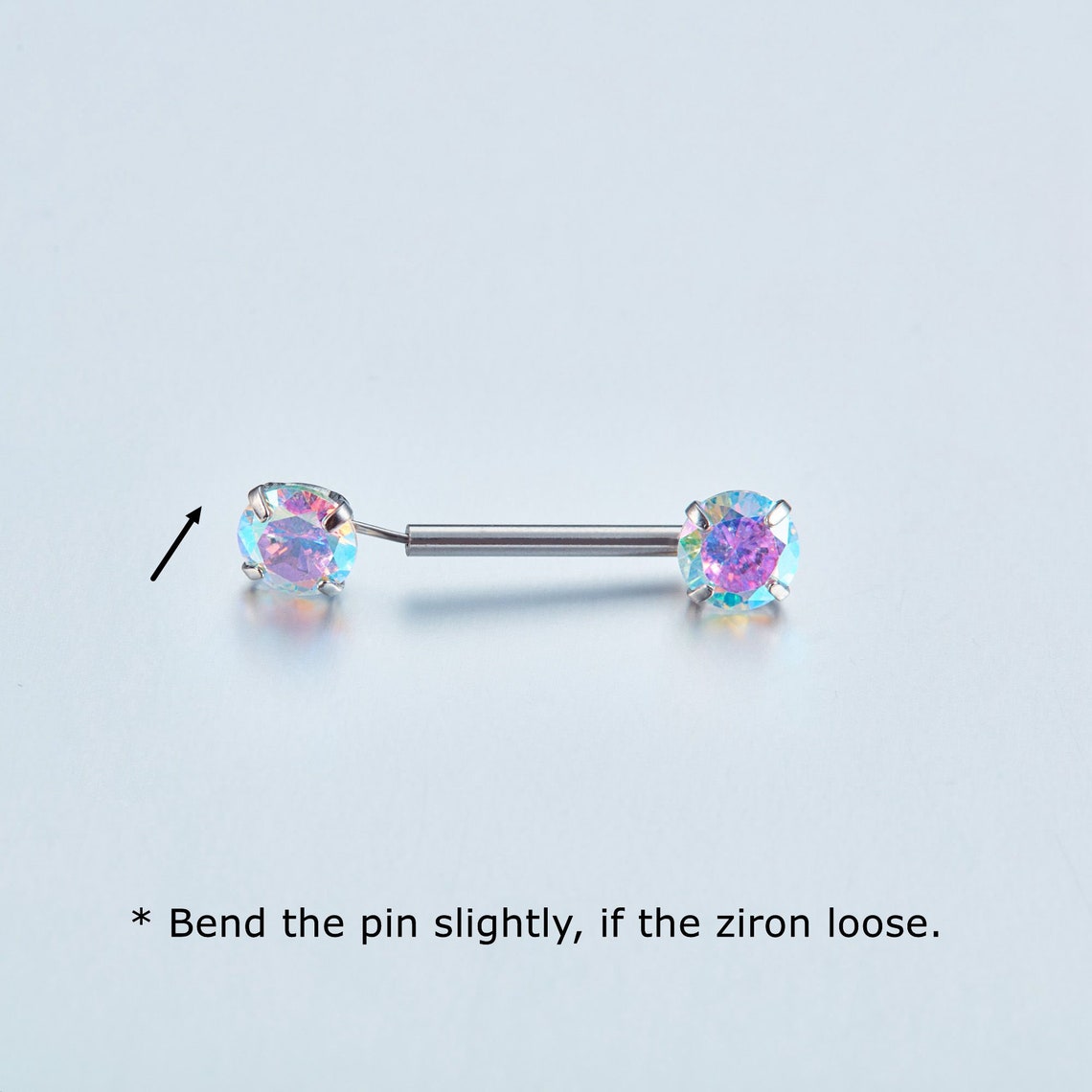 Threadless Nipple Ring Nipple Piercing Nipple Jewelry Nipple Etsy