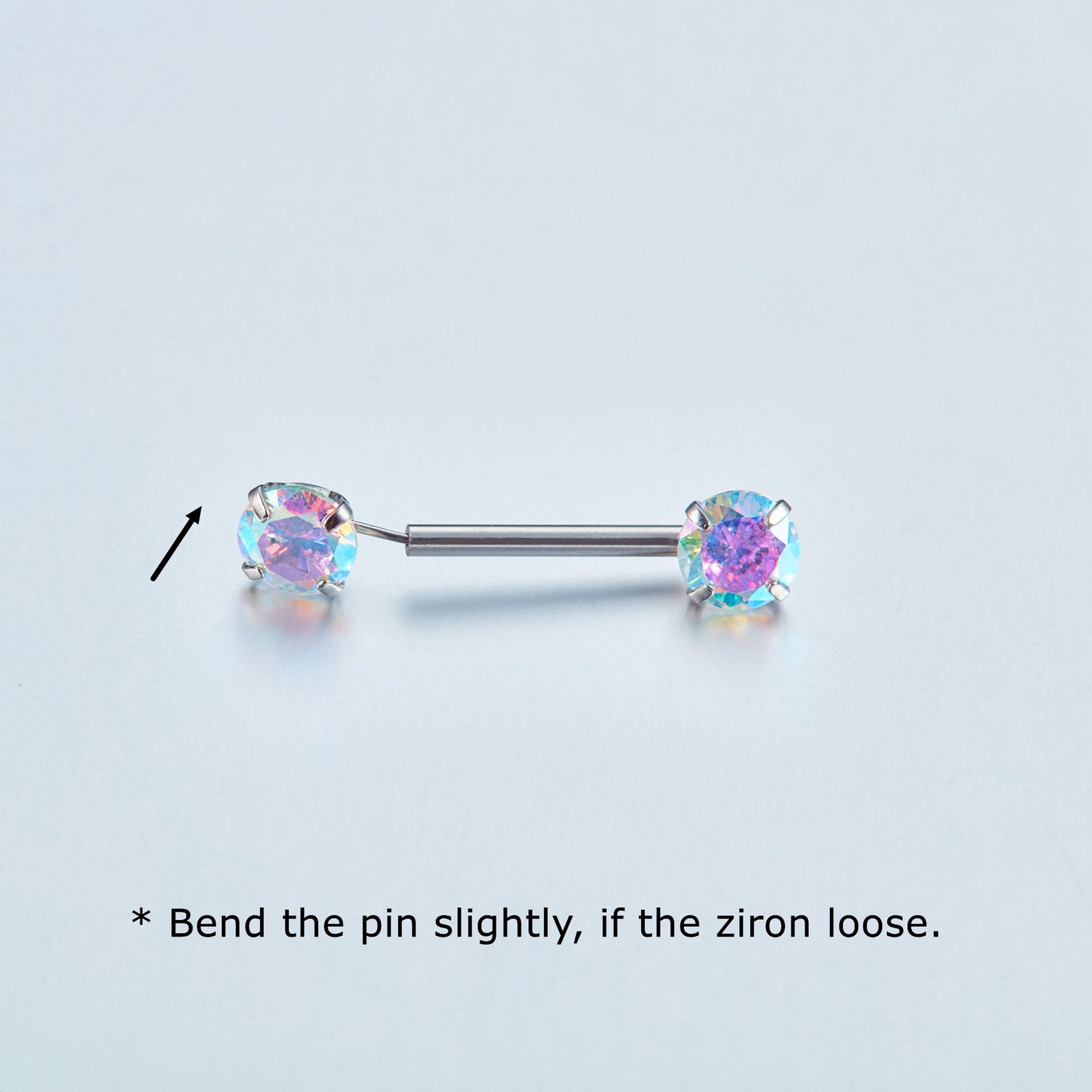 Threadless Nipple Ring Nipple Piercing Nipple Jewelry Nipple Etsy