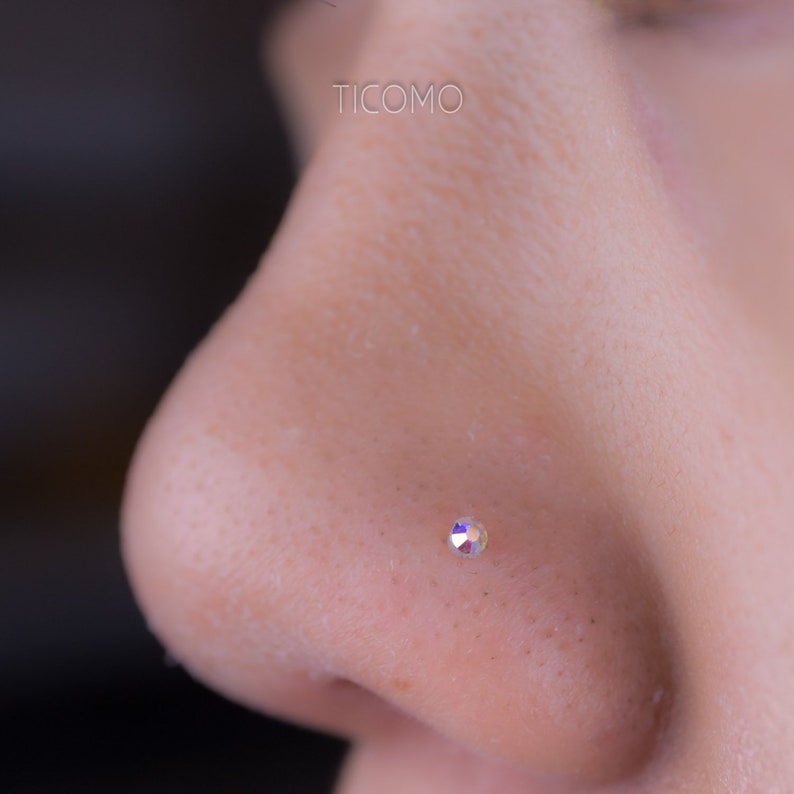 Prevent Fall Fake Nose Ring Fake Nose Stud Piercing Etsy Canada