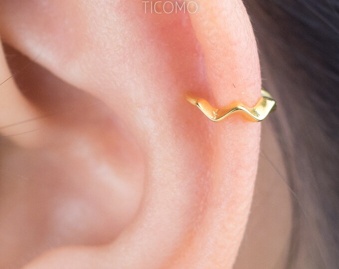 Cartilage Hoop Small Hoop Earring Helix Hoop Tiny Hoop Earring Etsy