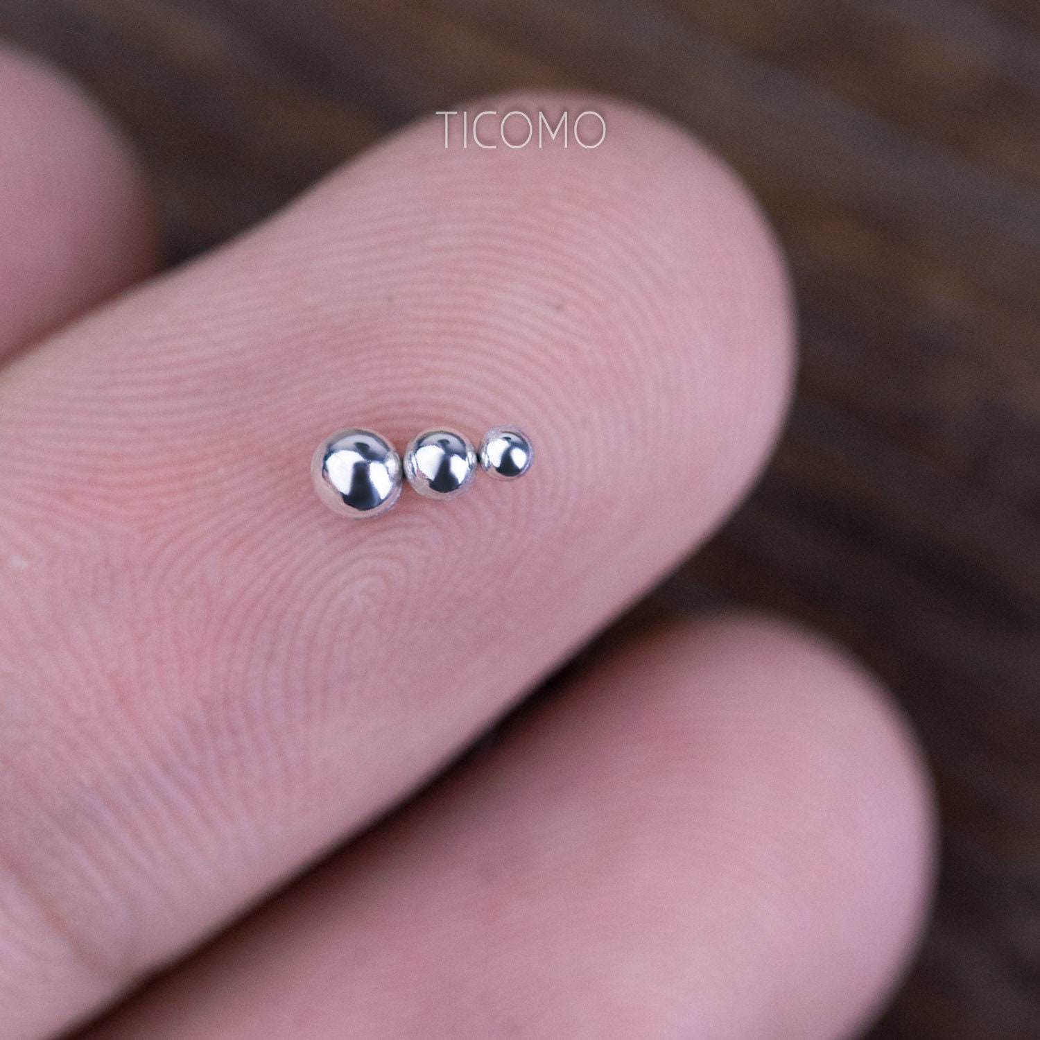 Fake Nose Ring Fake Nose Stud 1.5mm 2mm 3mm Etsy