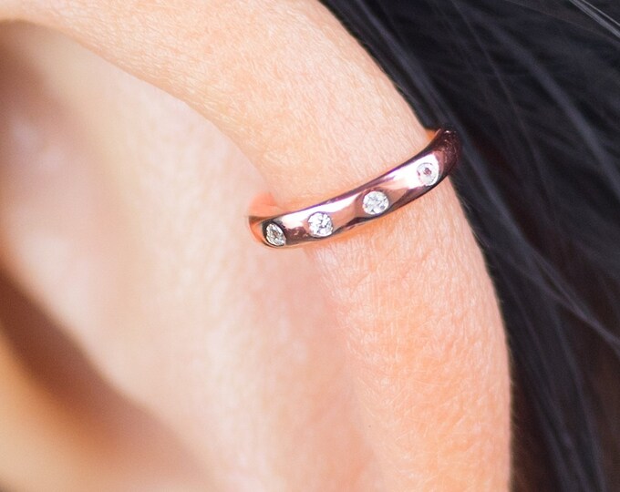 Cartilage Hoop Small Hoop Earring Helix Hoop Tiny Hoop Earring Etsy