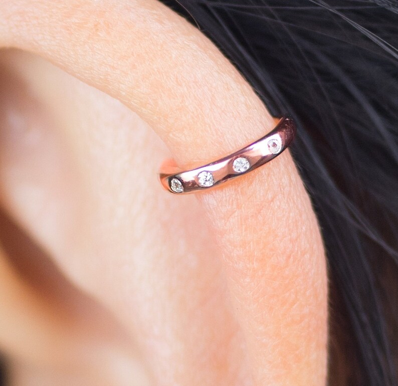 Cartilage Hoop Small Hoop Earring Helix Hoop Tiny Hoop Earring Etsy