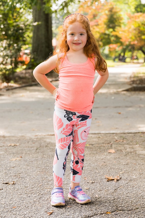 Kinder Baby Mädchen Leggings Blumenmuster Hosen Kleinkinder Freizeit Schule Kinder Baby Mädchen Leggings Blumenmuster Hosen Kleinkinder Freizeit Schule