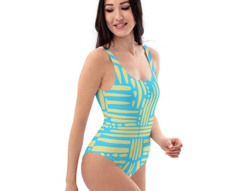 Ibiza Blue One-Piece Swimsuit