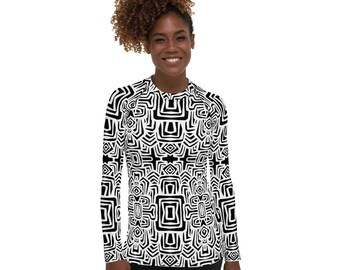 Kobo Black Long Sleeve Top