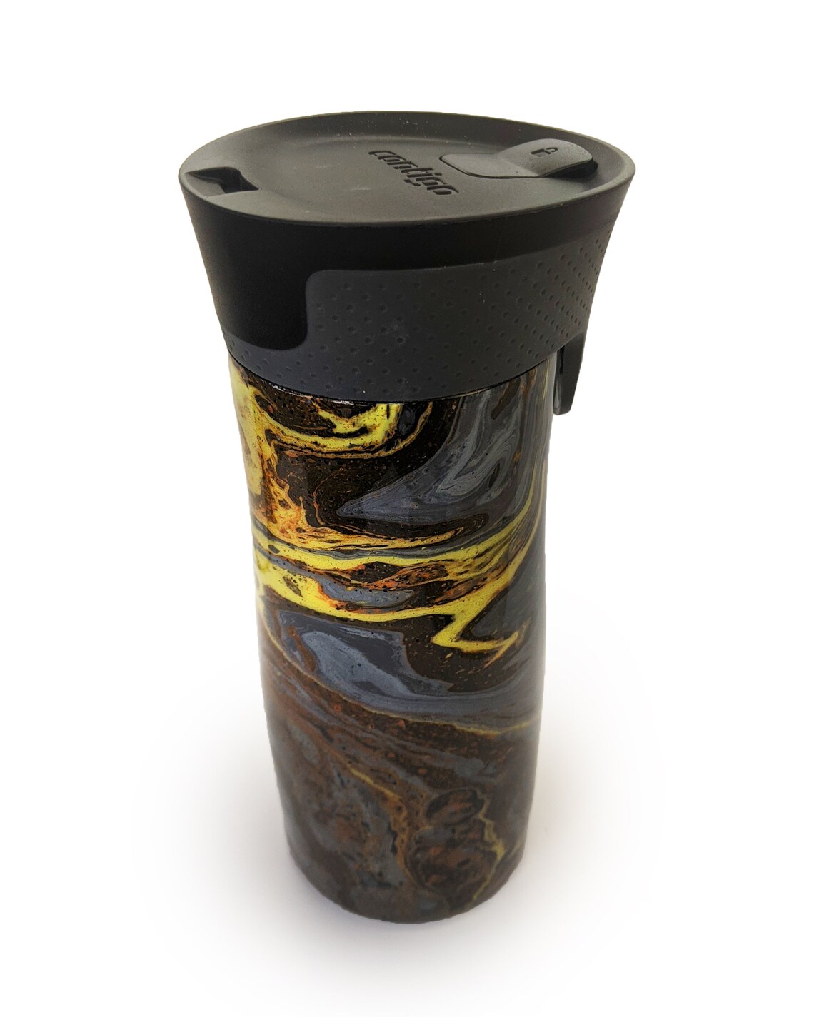 CUSTOM Thermos cup Marble Hydrodip. Personalized Cup Etsy