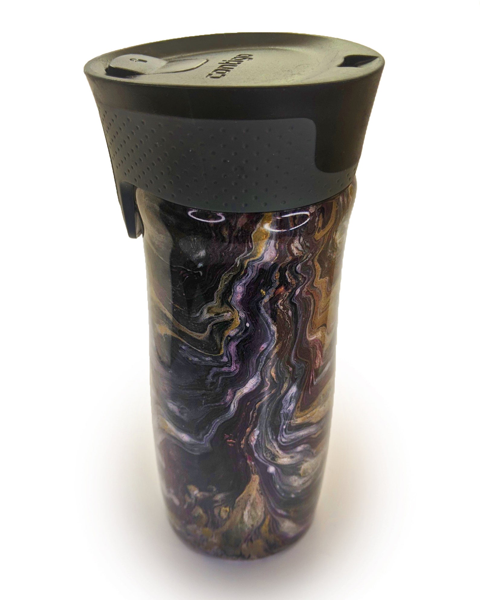 CUSTOM Thermos cup Marble Hydrodip. Personalized Cup Etsy