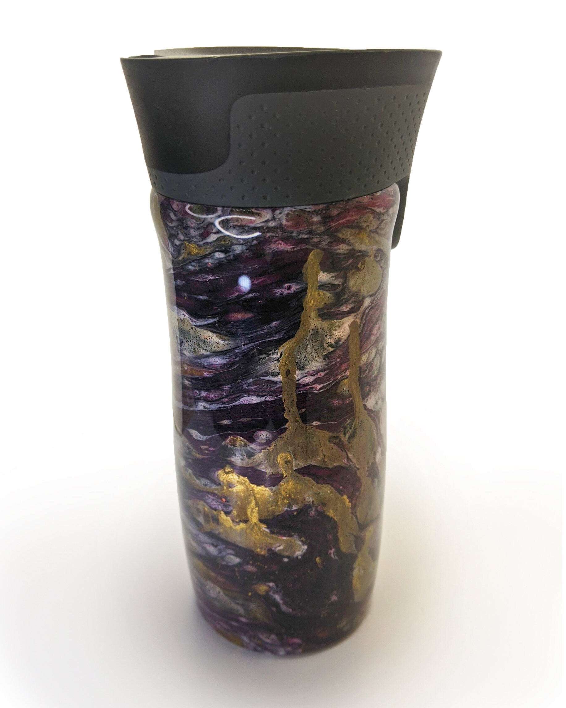 CUSTOM Thermos cup Marble Hydrodip. Personalized Cup Etsy