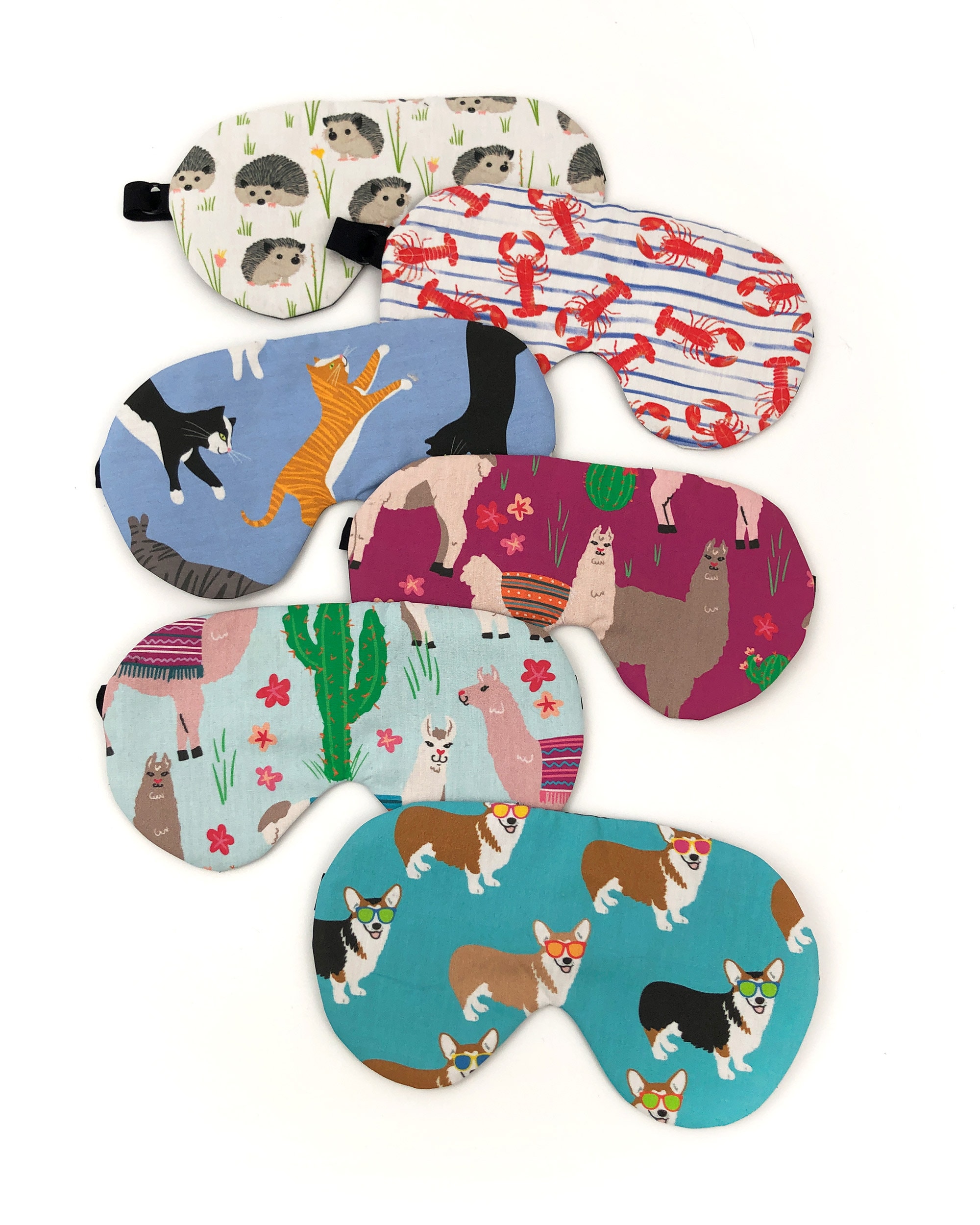 Eye Mask Sewing Pattern Download PDF and Projector Etsy