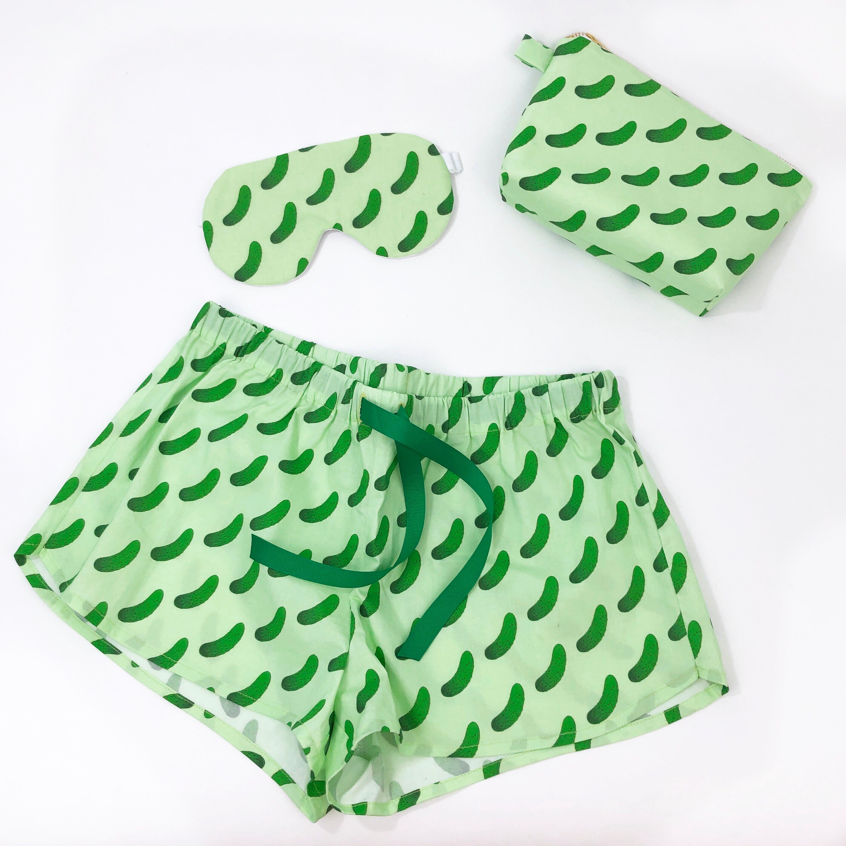 Pickle Pajama Shorts - Etsy