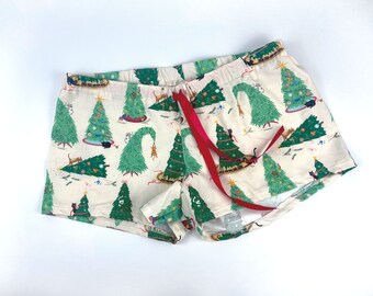 Christmas Pj Shorts - Etsy Australia