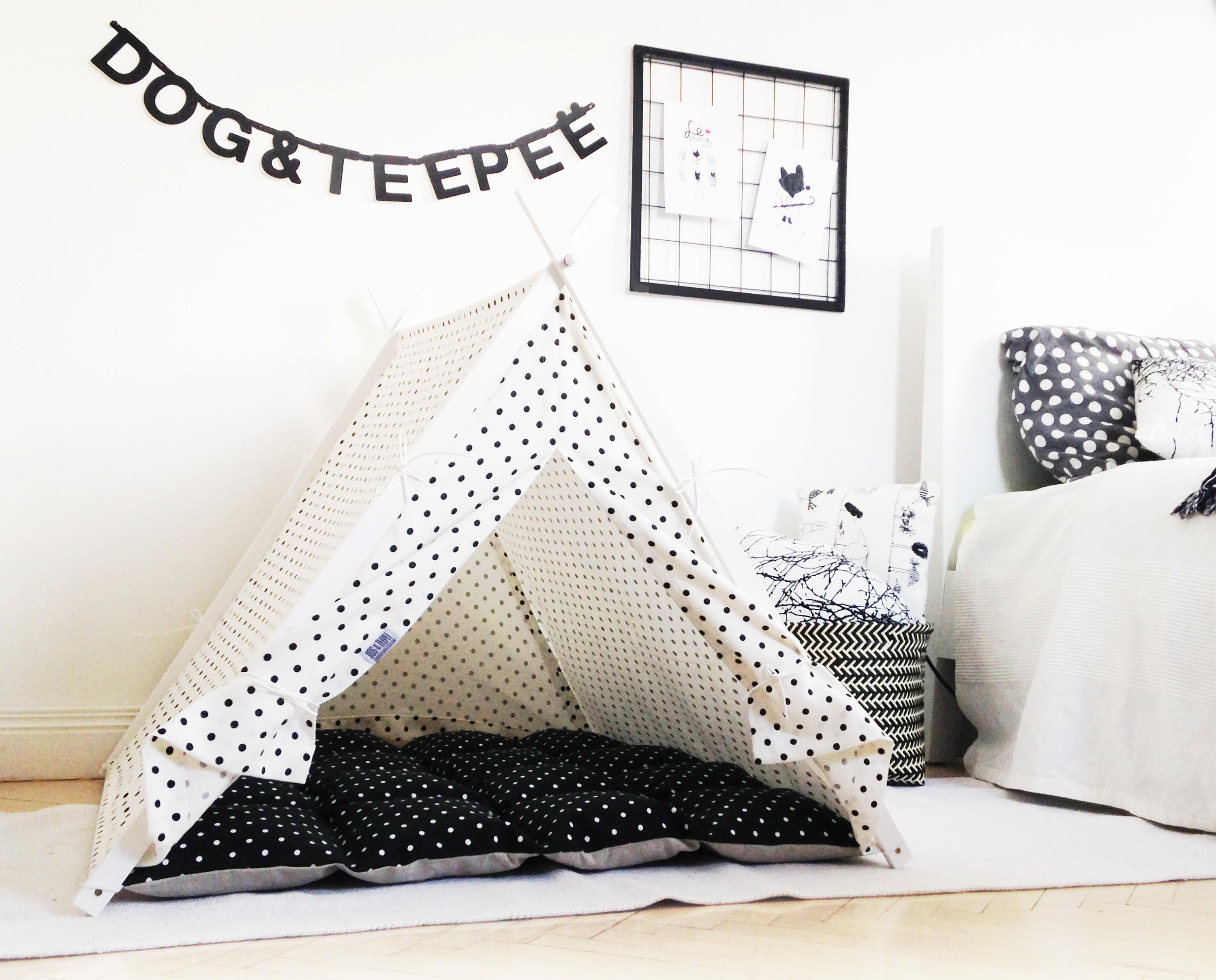 Dog teepee bed extra large size Etsy