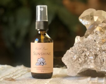 Sunshine ~ An uplifting botanical mist infused with essential oils, flower essences and love