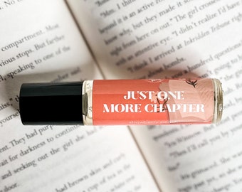Just One More Chapter Perfume Oil, Gifts for Book Lover, Book Perfume Scent, Fruity Perfume for Readers, Literary Perfume, Themed Fragrance