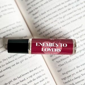 Enemies to Lovers Perfume Oil, Book Perfume, Banned Books, Book Nook