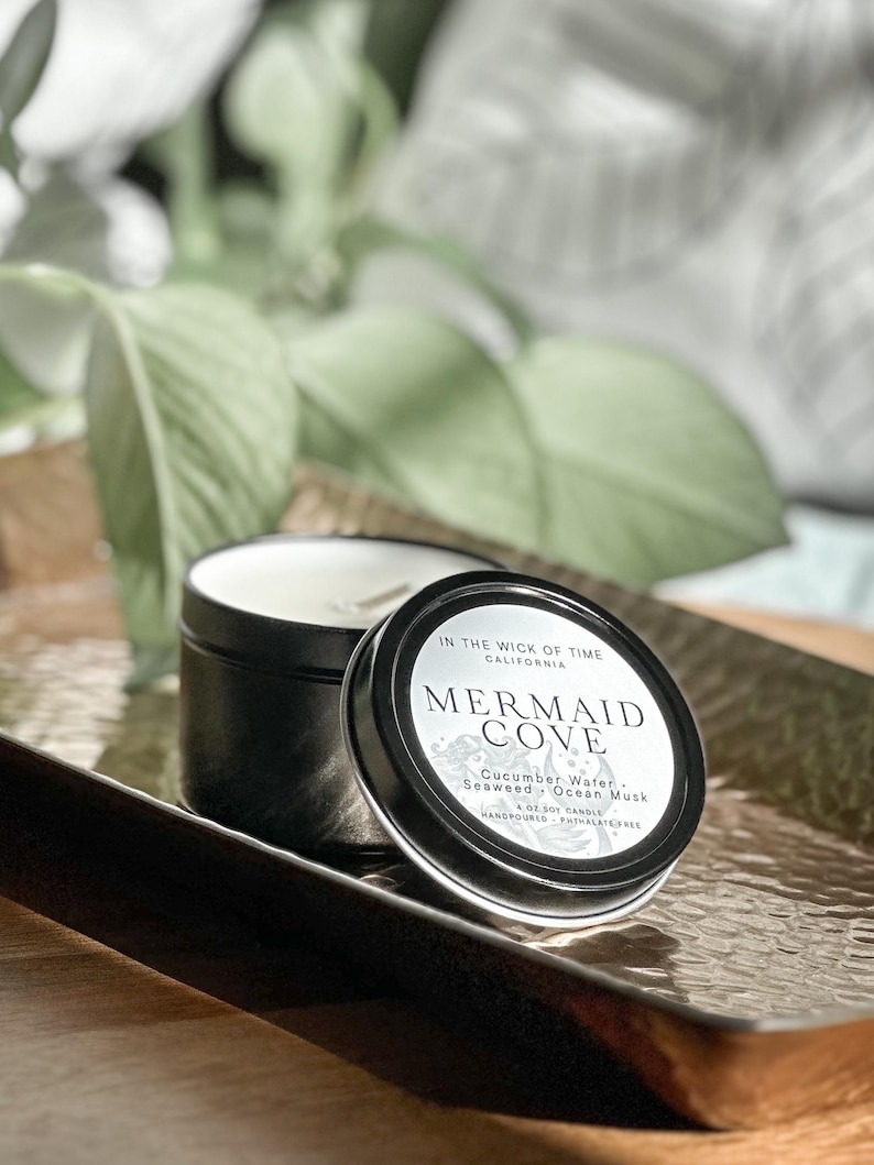 IntheWickofTime Mermaid Cove Candle