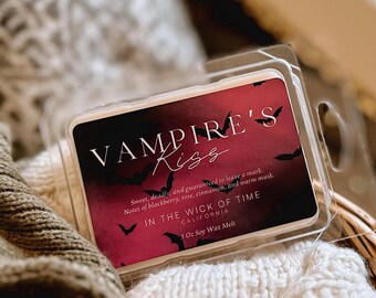 Vampire's Kiss Fall Wax Melts - Berry Gothic Soy Tarts
