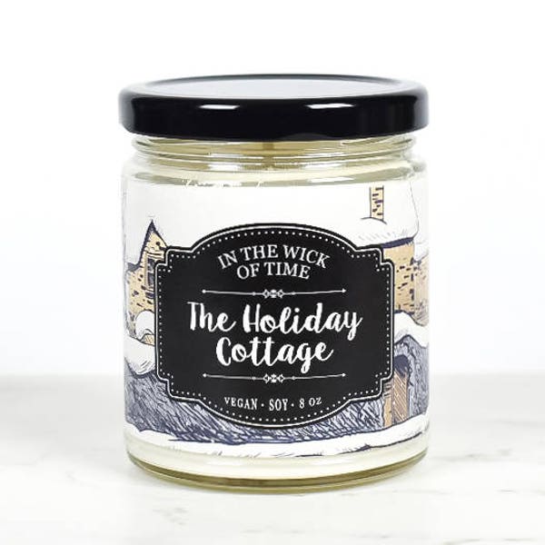 The Holiday Cottage | The Holiday Scented Vegan Soy Candle |