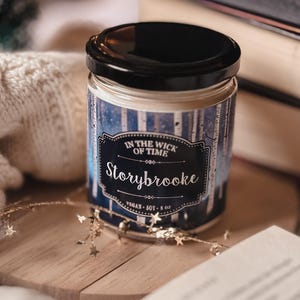 Storybrooke, Bookish Candle, Book Nook Scents, Bookshelf Decor