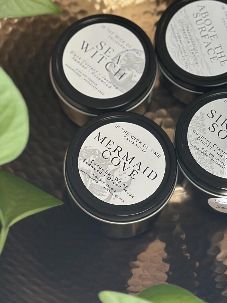 IntheWickofTime Mermaid Cove Candle - Thumbnail 2
