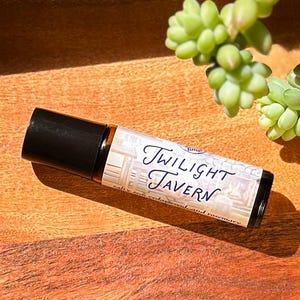 Twilight Tavern Perfume Oil, Sea Salt and Rosemary Fragrance, Clean Cozy Fantasy Perfume, Castlecore Gift, Bookish Scent, Epic Fantasy Fans
