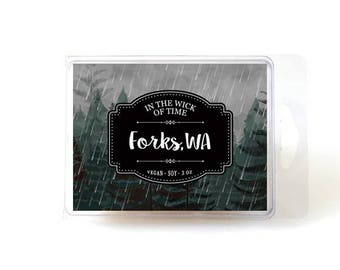 Forks, WA | Soy Vegan Wax Tart Melts |