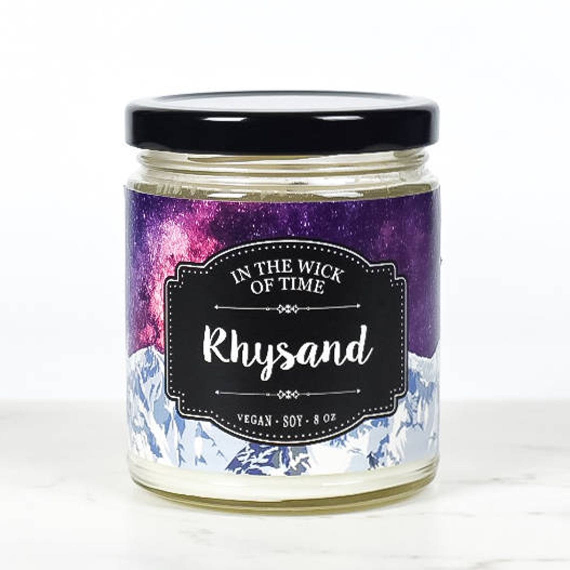 Rhysand Scented Vegan Soy Candle Etsy
