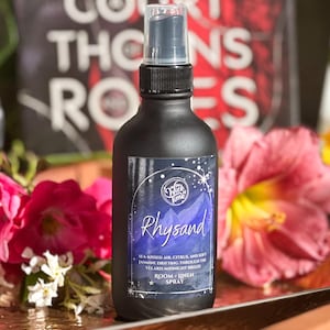 Rhysand, Bookish Room and Linen Spray, ACOTAR Merch,Book Boyfriend Scents, Air Freshener, Fabric Spray, Car Freshener, Sarah J Maas, 4 Ounce