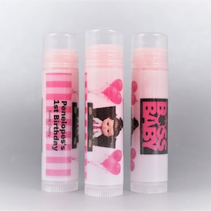 Personalized. Boss Girl. Lip Balm