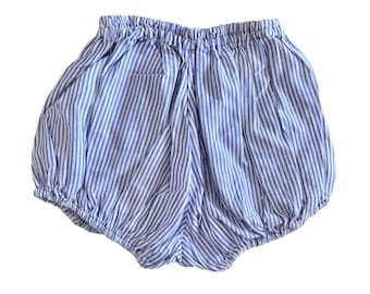 1960's  Striped Bloomers  / Underwear 12-24M