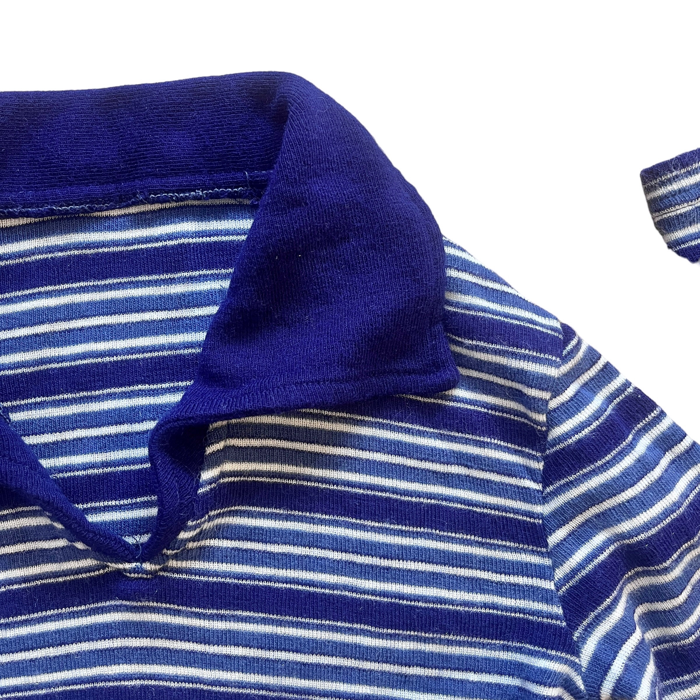 1970s Striped Knitted Top / 8-10Y - Etsy