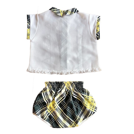 60's  Top and Bloomers Set / 9-12M - image 2