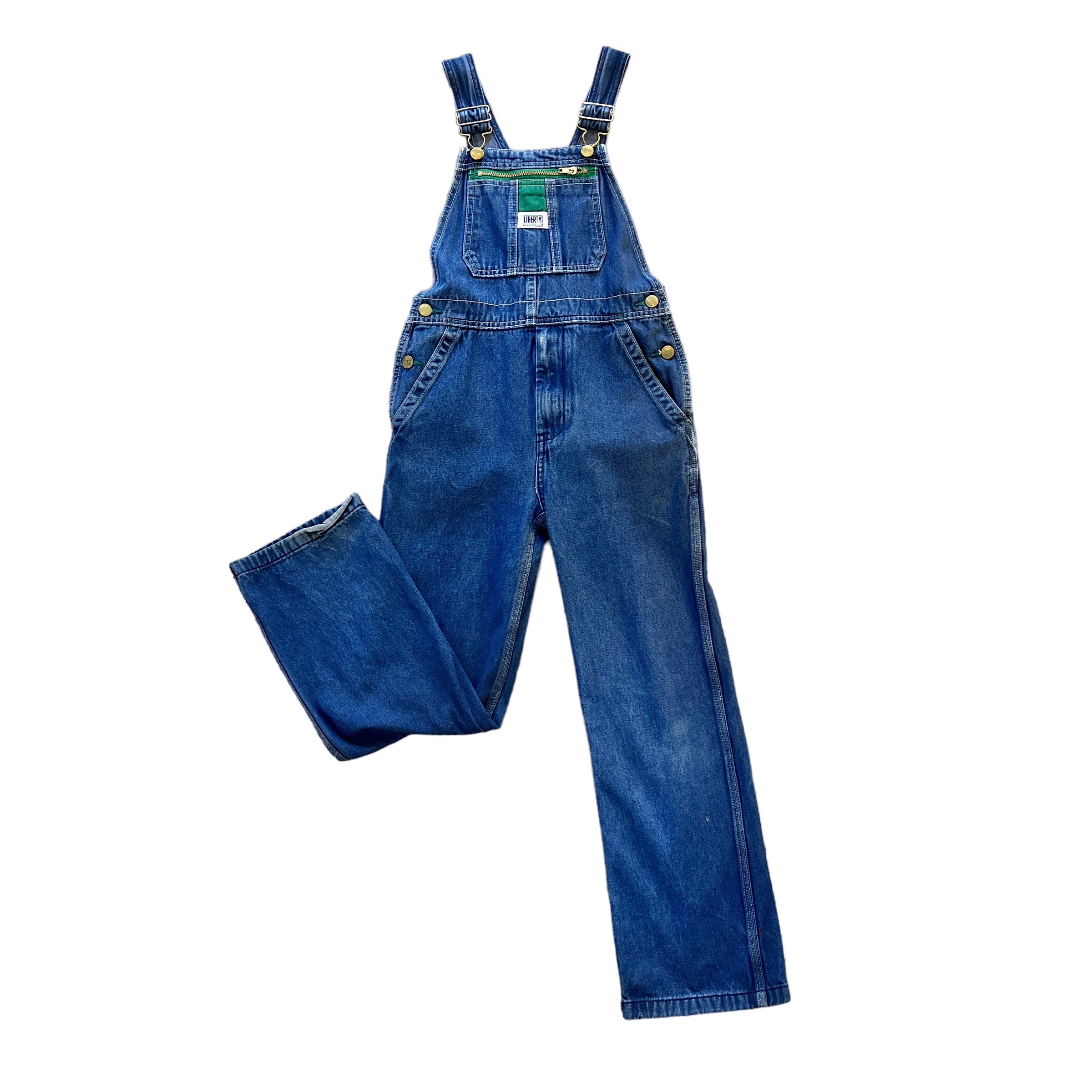 Liberty Men's Stonewashed Denim Bib Overall