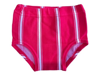 70's Red Swimming Trunks / Pants 4-5Y