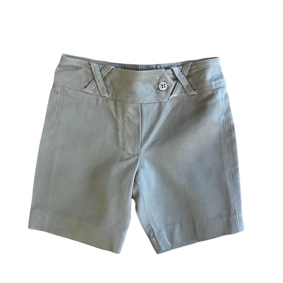 Vintage 60s Grey Shorts French Made  18-24 Months - image 1