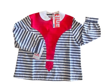 1970's Striped Shirt/Blouse  /  5-6 Years