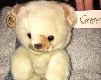 World of Miniature Bears 3" Mohair Pellet Bear Bubba #844 Collectible Bear 