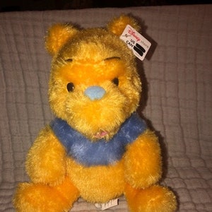 vintage Winnie the Pooh Springtime Periwinkle chemise nez bleu floue NWT Disney Store 9 »